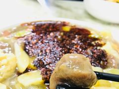 -清真李唯一优质肉丸糊辣汤