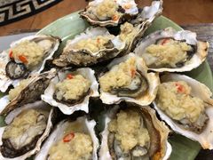 碳烤蒜蓉生蚝-贞姨美食·老字号海鲜大排档