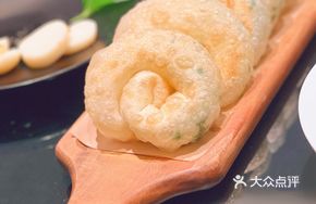 Bubble Scallion Oil Pancake