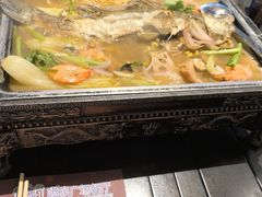 疍家紫苏烤海鲈鱼-喷泉广场餐厅·宵夜·海鲜烧烤大排档(长隆企鹅酒店)
