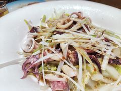 炝笔管鱼-晚归月亮湾私家菜(临邑路店)