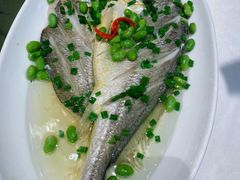 毛豆蒸黄鱼-乾隆美食·本帮菜(黄河路店)