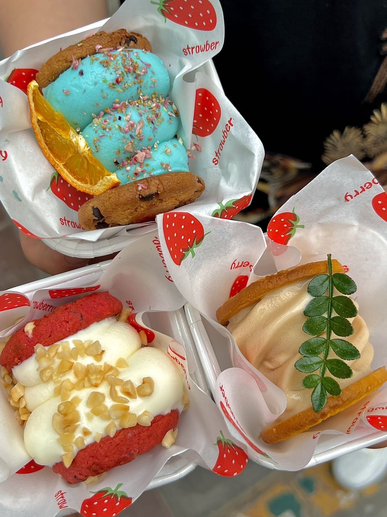 济宁|新出的汉堡冰淇淋‼️快来get新吃法✅