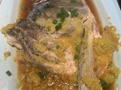 剁椒鱼头-绿茶餐厅(松江万达店)