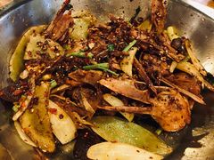 主打的干锅鸭头-安诚居干锅鸭头(八角店)