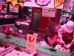 自助取餐区-烫煮风旋转涮吧自助小火锅(洪楼大润发店)