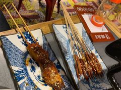 烤鸡翅-探鱼·鲜青椒爽麻烤鱼(天一广场店)