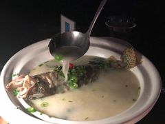 青椒紫苏煮桂鱼-时间仓(月湖公园店)