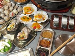 -围炉肉舍•炭烤活鳗•丹东海鲜烤肉(步行街店)