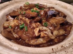 瑶柱鸡粒茄子煲-港丽餐厅