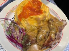 咖喱鸡排蛋包饭-肥韬茶餐厅(海上世界店)
