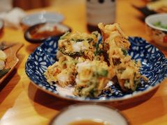 紫苏海胆天妇罗拼盘-鮨清日本料理
