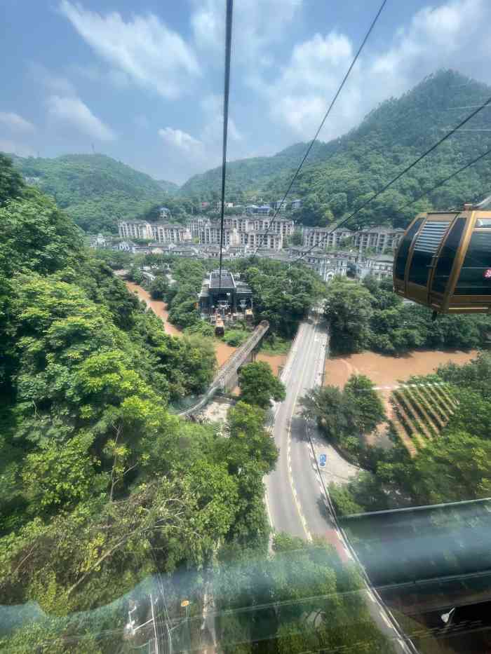 南温泉索滑道-"定位:重庆南温泉7615久在樊笼里,复得返.