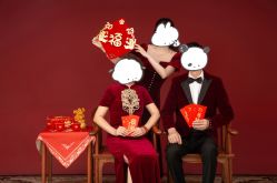 -时光纪亲子全家福照相馆(静安店母女写真父母纪念照)