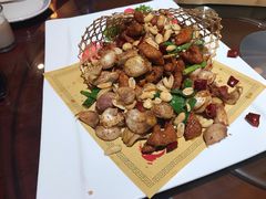 -东来菜馆•手抓海鲜家常菜•海鲜锅贴(鸽子窝店)