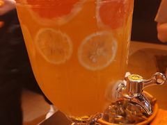 柠檬冰桔茶-探鱼·鲜青椒爽麻烤鱼(北京路天河城店)