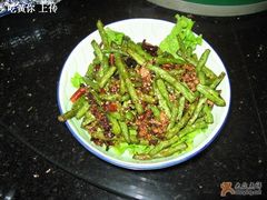 肉末豆角-山水草塘老菜馆