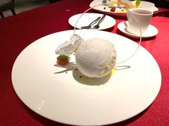 白雪薄脆佐草莓青柠雪芭-王品牛排(珠海富华里店)