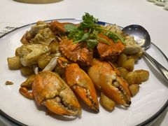豆酱焗蟹-潮林府私房菜
