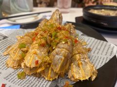 皇隆阁椒盐皮皮虾-听闻·皇隆阁榴莲鸡(骑楼老街水巷口店)