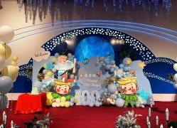 -美特派对气球装饰周岁宴百日宴宝宝 宴生日布置活动策划(曹杨店)