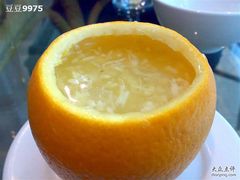 橘子盅（好像是醪糟）-绿色时代大酒店