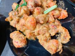 咸蛋黄焗虾球-一棠龙虾(徐家汇城开YOYO店)