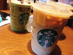 抹茶可可碎片星冰乐-星巴克(杭州临平银泰城B1店)