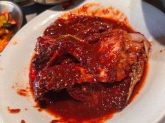 -草家酱蟹炭火烤肉店(珲春南路一店)