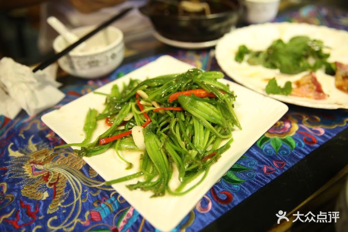 滇厨餐厅·小锅巴纳西美食-清炒水性杨花-菜-清炒水性杨花图片-丽江