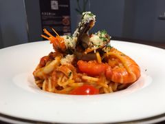 茄汁海鲜意面-Primo·丽莫意大利窑烤披萨