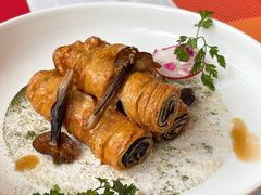 捞汁紫豆卷-若蘭慈·无国界素食料理(欢乐海岸店)