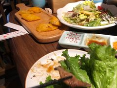 -明洞阿姨·韩式酱蟹烤肉·创意料理(三元桥店)