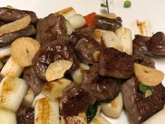 雪花牛肉粒-民族饭店-四季餐厅