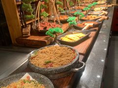 自助取餐区-大山炭火烤肉自助(百盛步行街广场店)