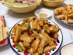 千页豆腐-渔记熏肉大饼