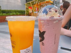 红莓乳酪鲜冰旋-BeauTea水仙(coco park店)