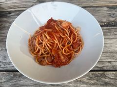 培根番茄酱意面-Gather pizza