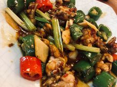 爆炒田鸡-陈记稻香潮汕砂锅粥(华强南店)