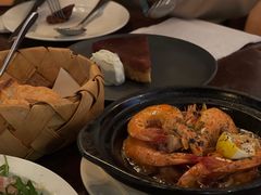 蒜香带头油焖活虾-羽深肉铺 Steak & Wine