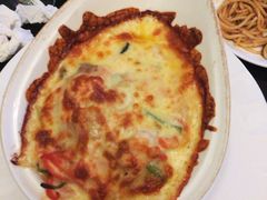 海鲜焗饭-爱上层楼咖啡馆(为公桥店)
