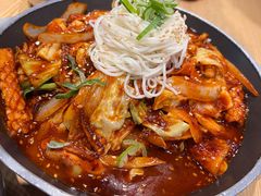 炒鱿鱼-姜虎东白丁烤肉(虹桥天地店)