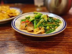 蒜苗炒腊肉-刘师父老汉口江湖菜(蔡锷路店)