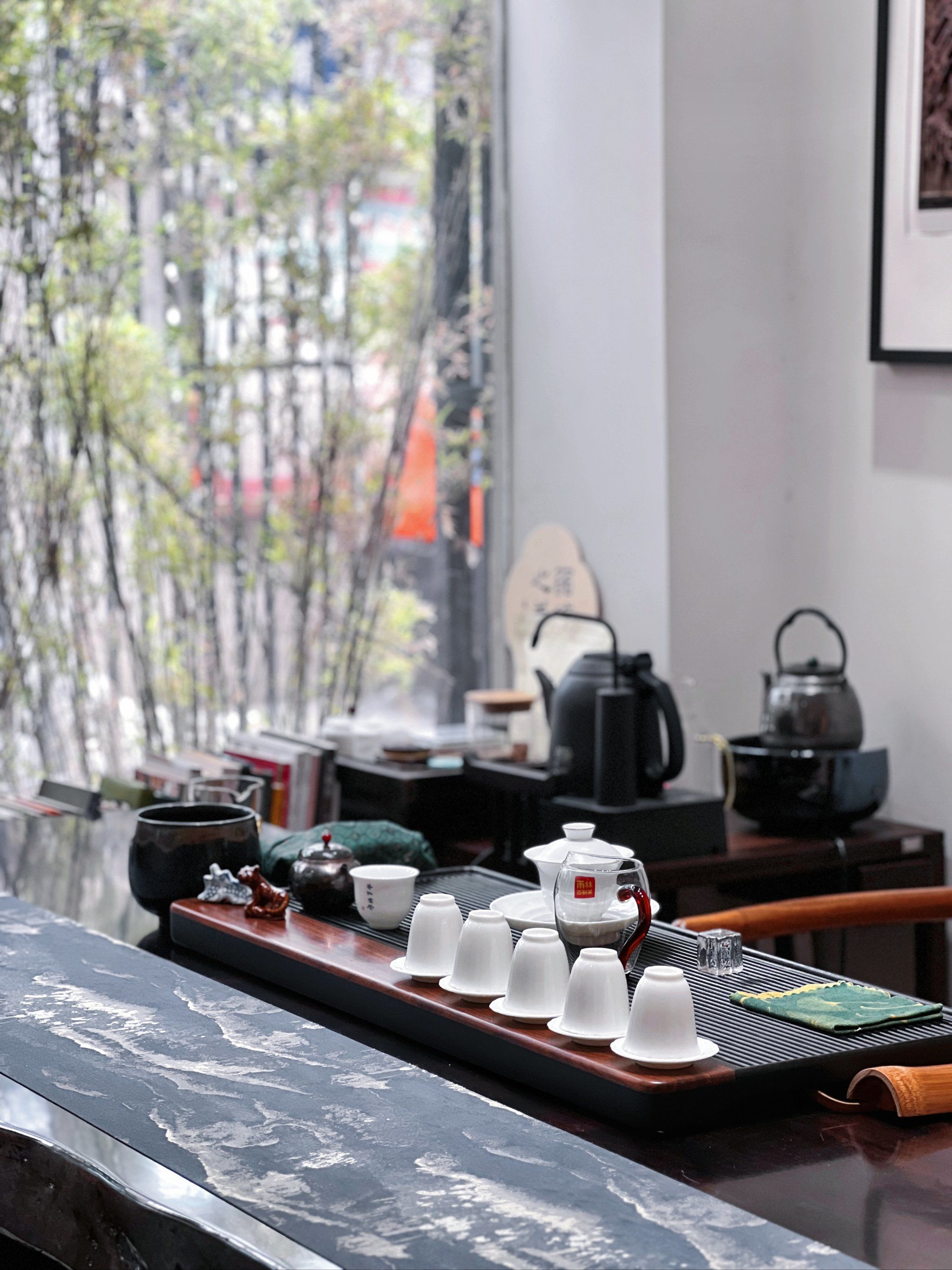 武汉!香港路的!听雨煮茶的仪式感