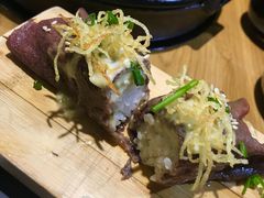火男和牛榴莲握-今崎烧·关西寿喜烧专门店(永庆坊店)