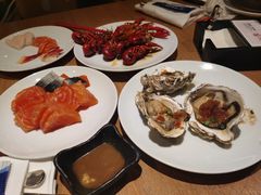 三文鱼刺身-长沙君悦酒店·自助餐厅咖啡厅