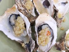 炭烧蒜蓉生蚝-贞姨美食·老字号海鲜大排档