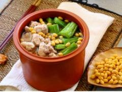 凉瓜黄豆排骨汤-海澄轩海鲜酒家(虎门店)