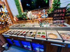 调料台-草原塞蛮羊火锅城(港湾店)