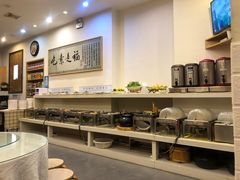 自助取餐区-鹈鹕素食餐厅自助餐部(正阳街店)